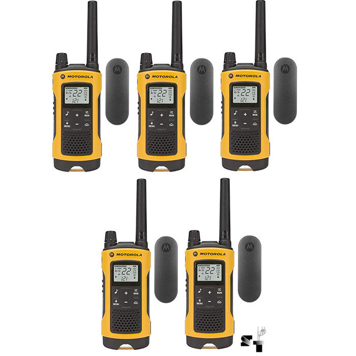 Cinco Handies Motorola T402 56KM 22 Canales