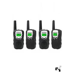 Cuatro Handies Baofeng BF-T3 UHF 22 Canales Linterna Vox