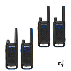 Cuatro Handies Motorola T800 56 km - 22 Canales - Digital - Bluetooth 
