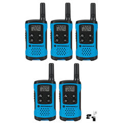 Cinco Handies Motorola T100 25 KM - 22 Canales