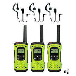 Trio de Handies Motorola T600 56KM 22 Canales + 3 Auriculares JH-614