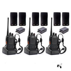 Tres Handies Baofeng BF-888S Uhf Recargable 