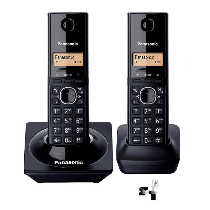 Inalmbrico Panasonic KX-TG1712AG Negro Panasonic Argentina