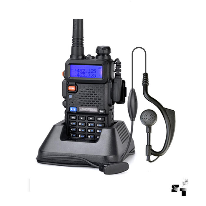 Handie Baofeng Bibanda Uv5r 8w Uhf Vhf Recargable