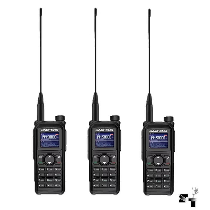 Trio de Handies Baofeng UV-28M 10 W - Tres bandas 10 W