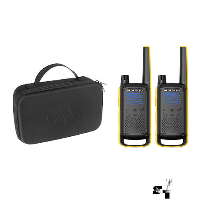 Par de Handies Motorola T470 35 KM - 7 Canales