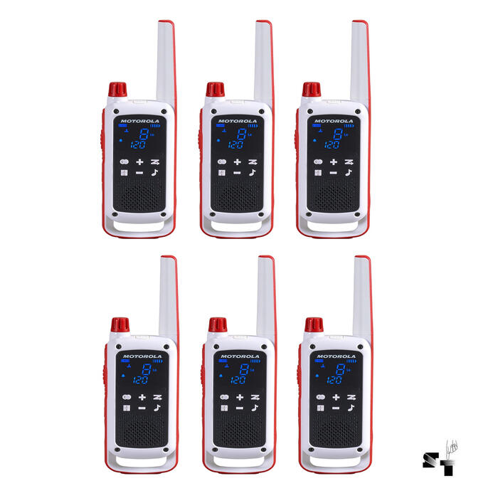 Seis Handies Motorola T478 35 KM - FM