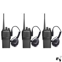 Trio de Handies Baofeng BF-1909 10 W Uhf + Mic. de Palma