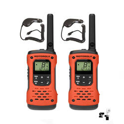 Par de Handies Motorola T605 Sumergibles + Carg. de auto