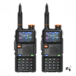 Par de Handie Baofeng UV5RH 10w Uhf Vhf FM - CON FUENTE -