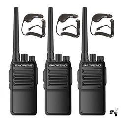 Trio de Handies Baofeng BF-1904D 10 W Uhf Recargable 