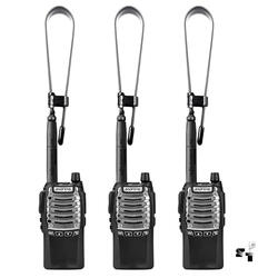 Trio de Handies Baofeng UV-8D 8 W Uhf Recargable 