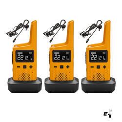 Trio de Handies Motorola T380 40 KM - Modelo Nuevo